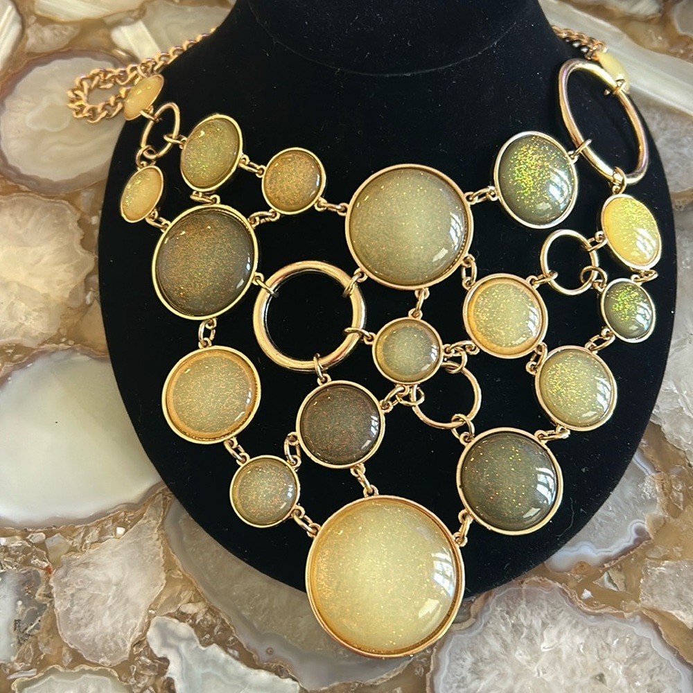 Pretty Neutral Bubbles Statement Necklace-Boutique